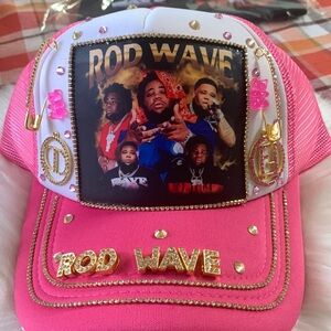 Custom hat pink 🔥🔥🔥🔥